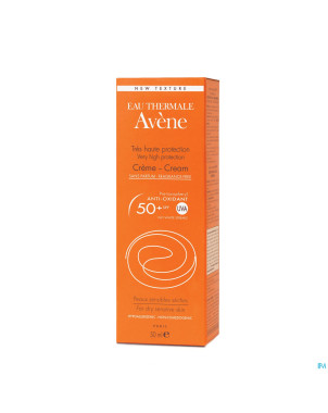 Avene sol creme peau sensible 50+    50ml
