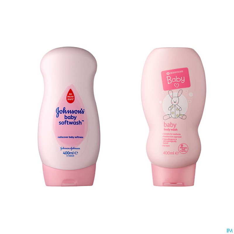 Johnson's baby softwash bodywash savon    400ml