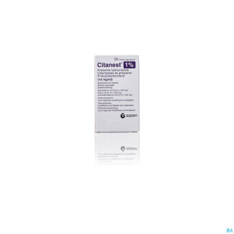 Citanest 1 % sol. inj. 1 x 50 ml