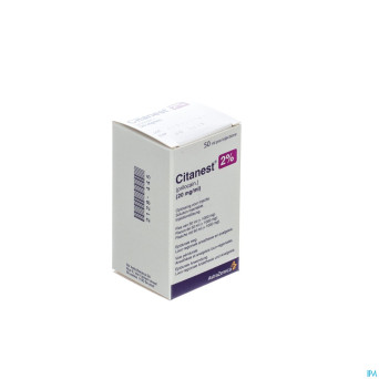 Citanest 2 % sol. inj. 1 x 50 ml