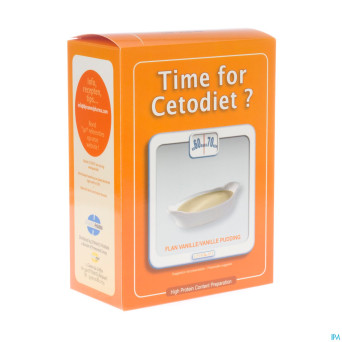 Cetodiet flan vanille    pdr sachet  6