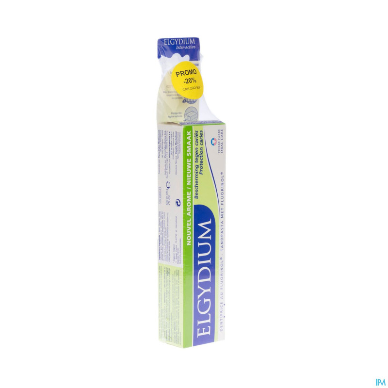Elgydium dentifrice protection caries 75ml