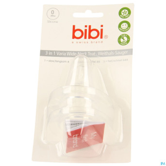 Bibi tetine wide neck s-m-l 2