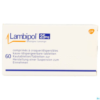 Lambipol 25mg comp dispersibles 60