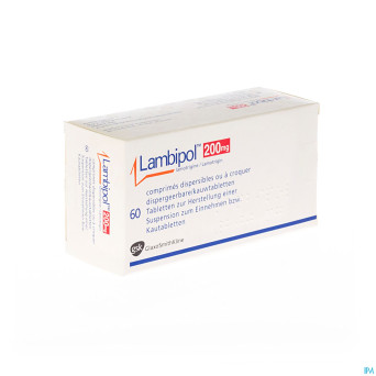 Lambipol 200mg comp dispersibles 60