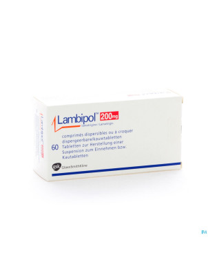 Lambipol 200mg comp dispersibles 60
