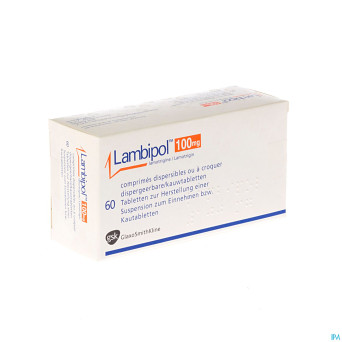 Lambipol 100mg comp dispersibles 60