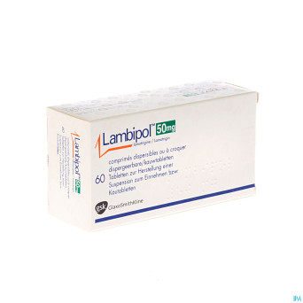Lambipol 50mg comp dispersibles 60