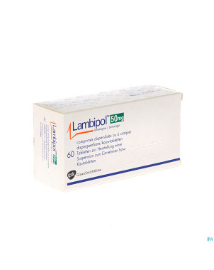 Lambipol 50mg comp dispersibles 60