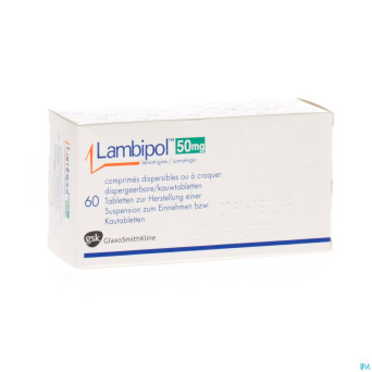 Lambipol 50mg comp dispersibles 60
