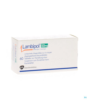 Lambipol 50mg comp dispersibles 60