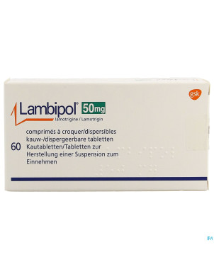 Lambipol 50mg comp dispersibles 60