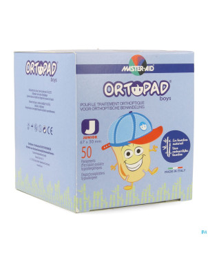 Ortopad junior for boys compresse ocul.   50 73321