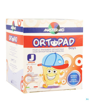 Ortopad junior for boys compresse ocul.   50 73321