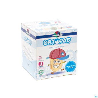 Ortopad junior for boys compresse ocul.   50 73321