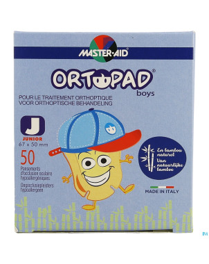 Ortopad junior for boys compresse ocul.   50 73321