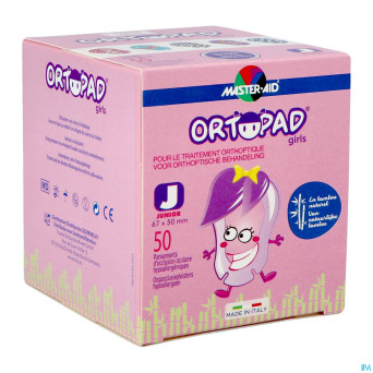 Ortopad junior for girls compresse ocul.  50 73221