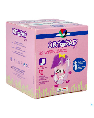 Ortopad junior for girls compresse ocul.  50 73221