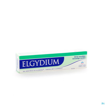 Elgydium gel dentifrice dents sensibles    75ml
