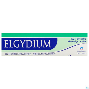 Elgydium gel dentifrice dents sensibles    75ml