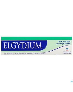 Elgydium gel dentifrice dents sensibles    75ml