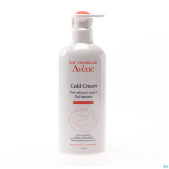 Avene cold cream gel nettoyant surgras 400ml