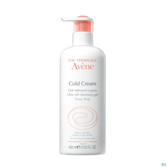 Avene cold cream gel nettoyant surgras 400ml
