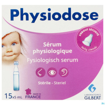 Physiodose sol nasal-ophtalmique 15x5ml