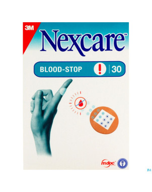 Nexcare 3m bloodstop spots    30 n17030na