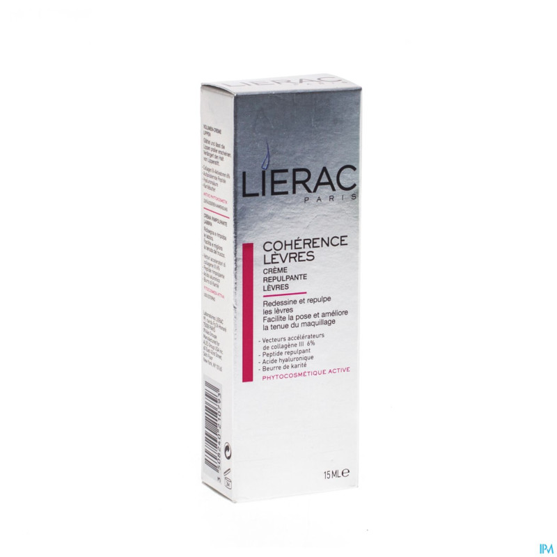 Lierac coherence levres & contours    tube 15ml