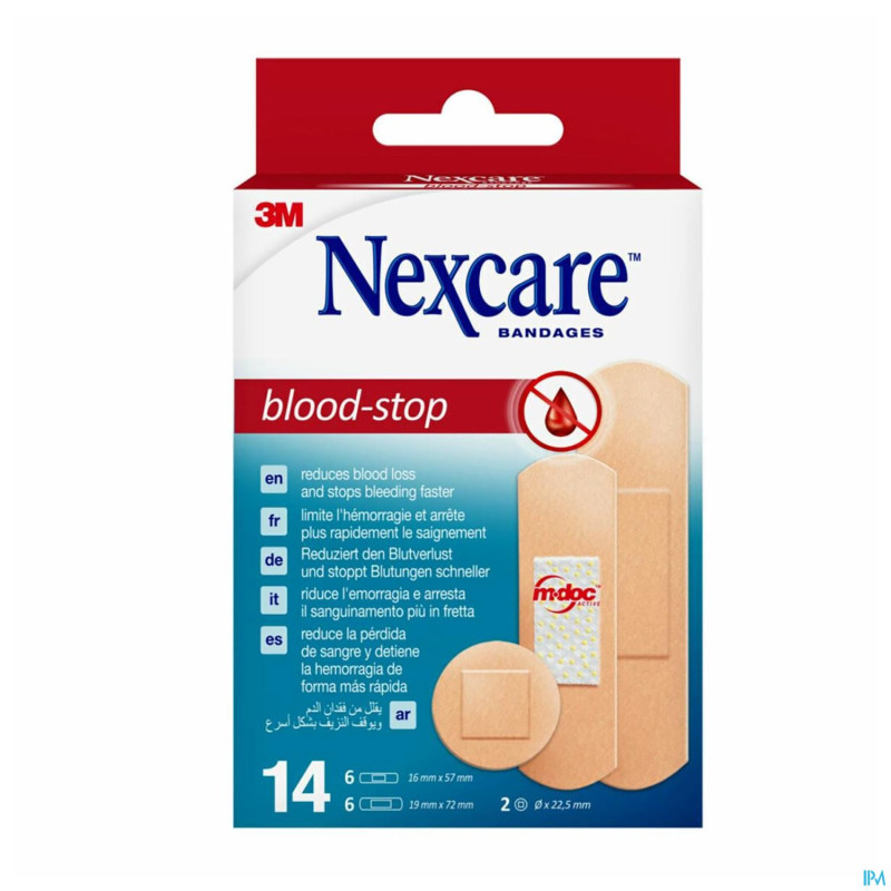 Nexcare 3m bloodstop assorted    14 n1714as