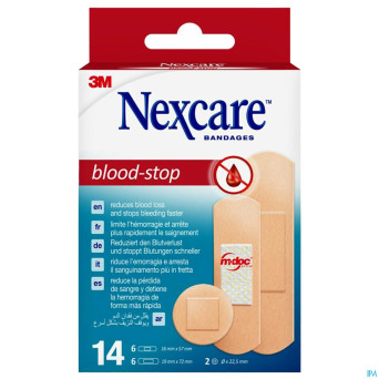 Nexcare 3m bloodstop assorted    14 n1714as