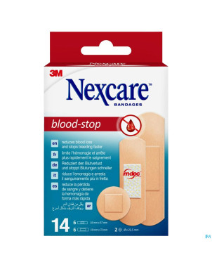 Nexcare 3m bloodstop assorted    14 n1714as