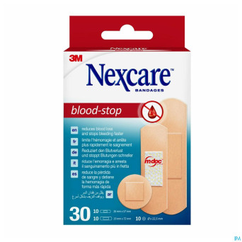 Nexcare 3m bloodstop assorted    30 n1730as