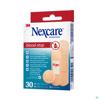Nexcare 3m bloodstop assorted    30 n1730as