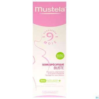 Mustela 9m soin specifisue buste    125ml