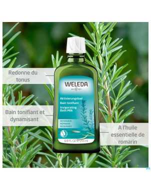 Weleda bain tonifiant au romarin    200ml