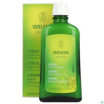 Weleda bain vivifiant au citrus    200ml