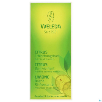 Weleda bain vivifiant au citrus    200ml