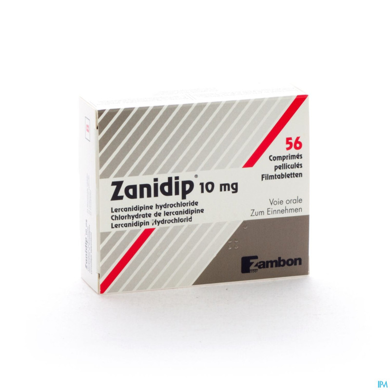 Zanidip comp 56 x 10 mg