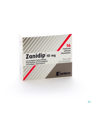 Zanidip comp 56 x 10 mg