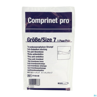 Comprinet pro thigh bas a/embolie t7 1pair 7712500