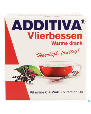 Additiva baies sureau pour boisson chaude  sach 10