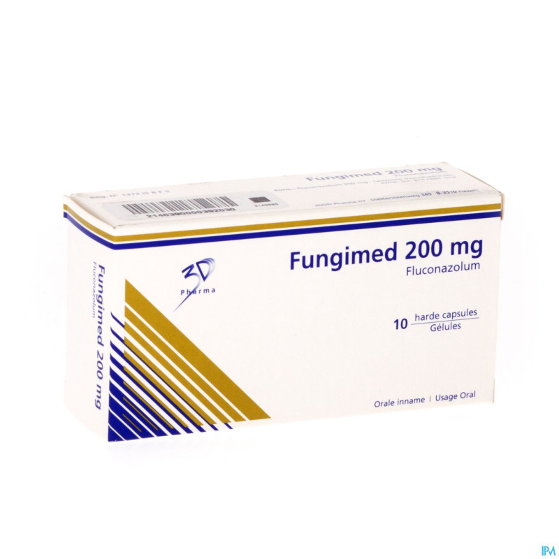 Fungimed caps dure 10 x 200 mg