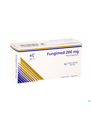 Fungimed caps dure 10 x 200 mg