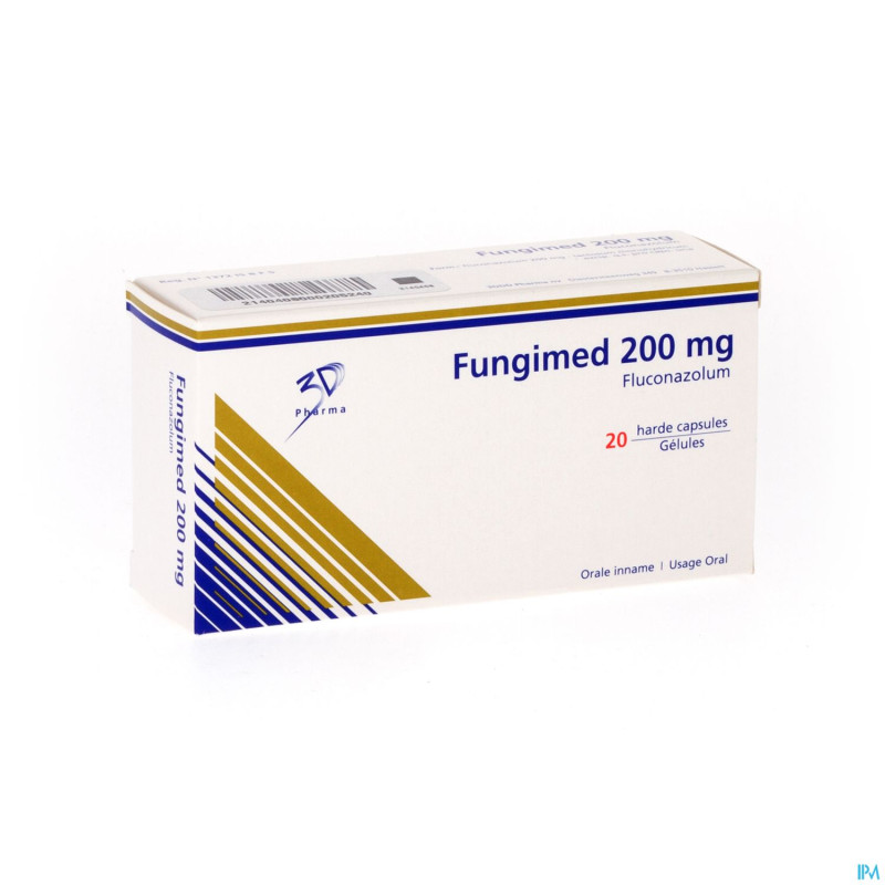 Fungimed caps dure 20 x 200 mg