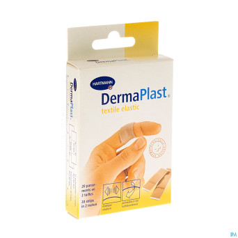 Dermaplast textile elastic    strips 20 5352221