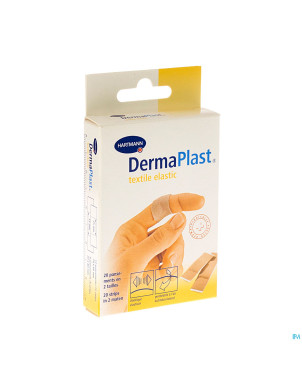 Dermaplast textile elastic    strips 20 5352221