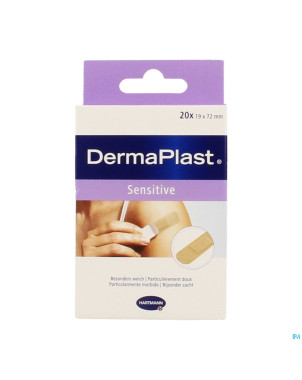 Dermaplast sensitive strips    19x72mm 20 5353210