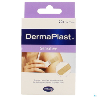 Dermaplast sensitive strips    19x72mm 20 5353210
